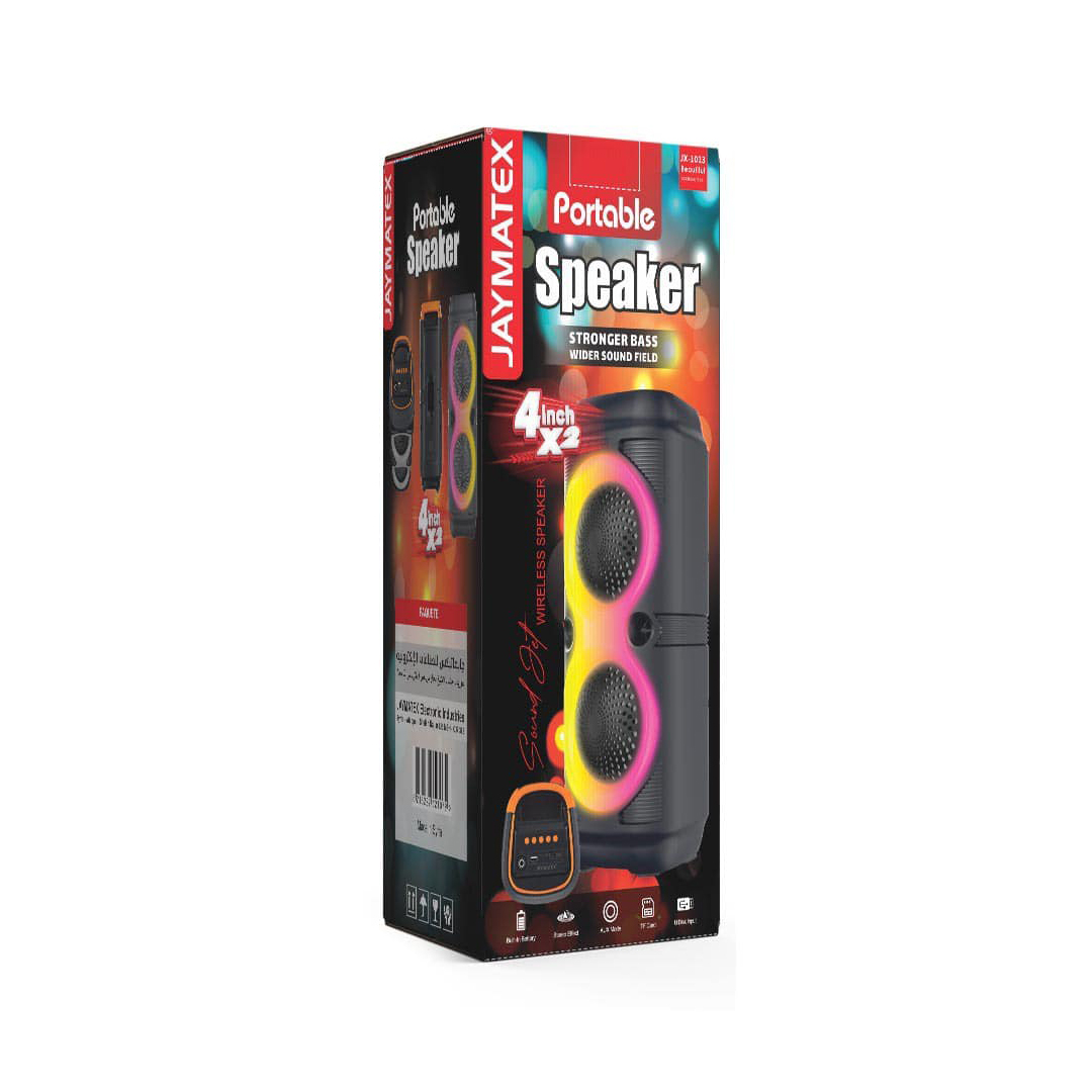 SPEAKER BLUETOOTH JAYMATEX 1013 FOR MP3 & MOBILE & FM & SD CARD USB 4X2 INCH ,Speakers