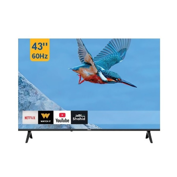 MONITOR LED TV 43 FHD  MARVEL  3HD+AV+2USB  SMART TV اندرويد 14   MST43B3160K14 /WIFI+DVB Receiver ,LED