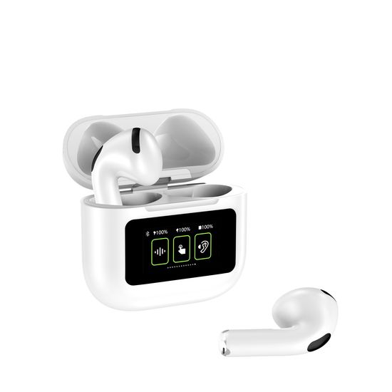 EARBUDS BLUETOOTH ASPOR A630 TWS SMART MULTI-FUNCTION TOUCH SCREEN HIGH QUALITY عظم ,Smartphones & Tab Headsets