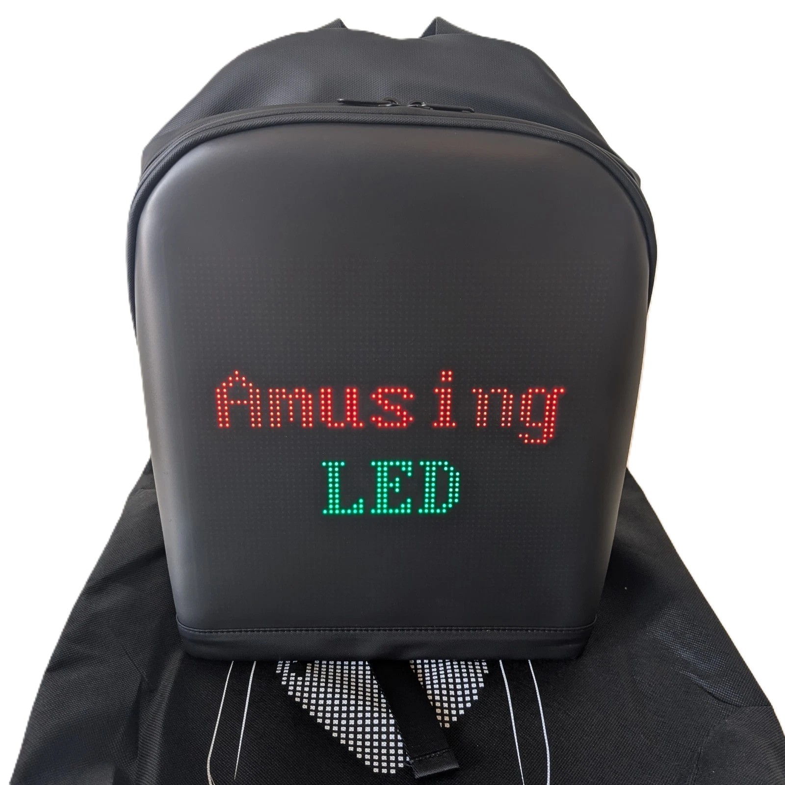 NOTEBOOK BAG AMUSING LED15.6 BLACK  حقيبة ظهر مع شاشة عرض ,Laptop Bag