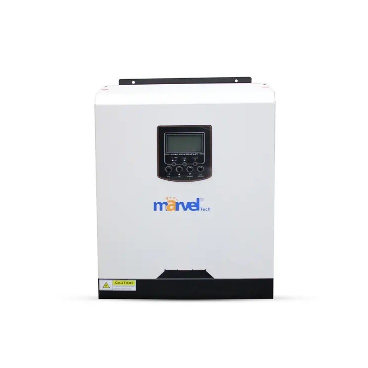 SOLAR INVERTER MARVEL-SOLAR 2500W/24 MPPT AXPERT VMII PREMIUM 2.5 KW  CHARGER 80A/24 PV100A MAX/ MPPT RANG 60 TO 400 / PVPOWER 3000W شاشه ثابته/WIFI مستعمل ,Inverters